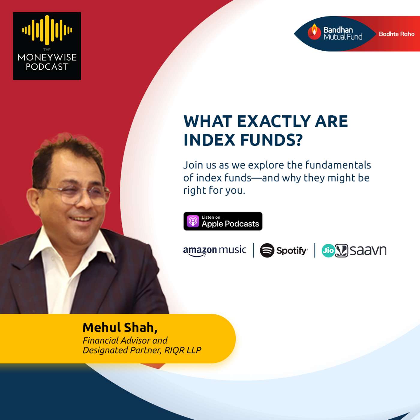 What Exactly Are Index Funds? | Moneywise Podcast Ep. 49 Ft. Mehul Shah episode artwork
