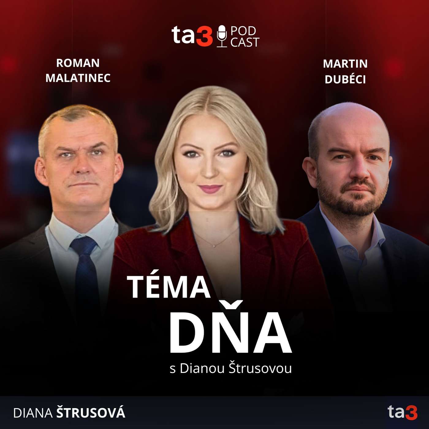 ta3 podcast Téma dňa: Striedanie Keketi - Huliak - Radačovský