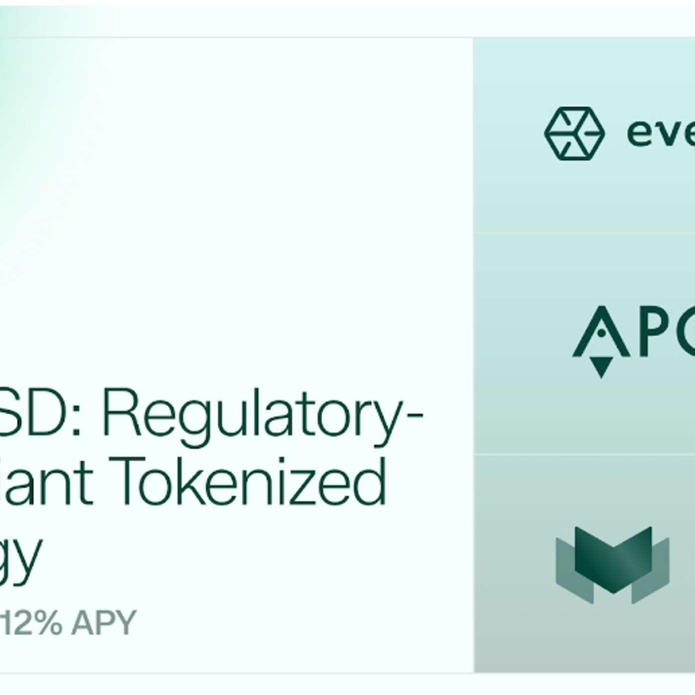 Everstake, Midas, and Apollo Launch mEVUSD, a Regulatory-Compliant Tokenized Investment Strategy
