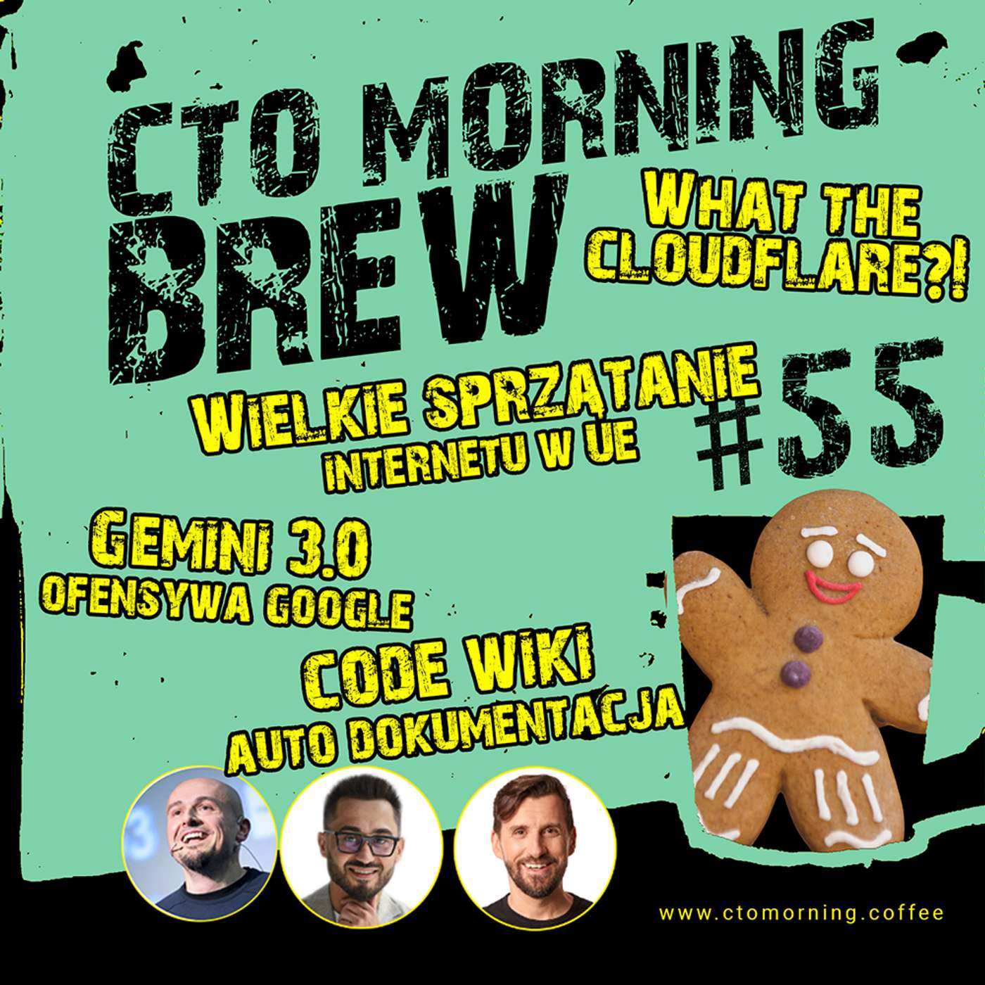 Brew #55: Awaria Cloudflare, Google Gemini 3.0, Bezos, Atomico, Koniec Cookies, .NET 10