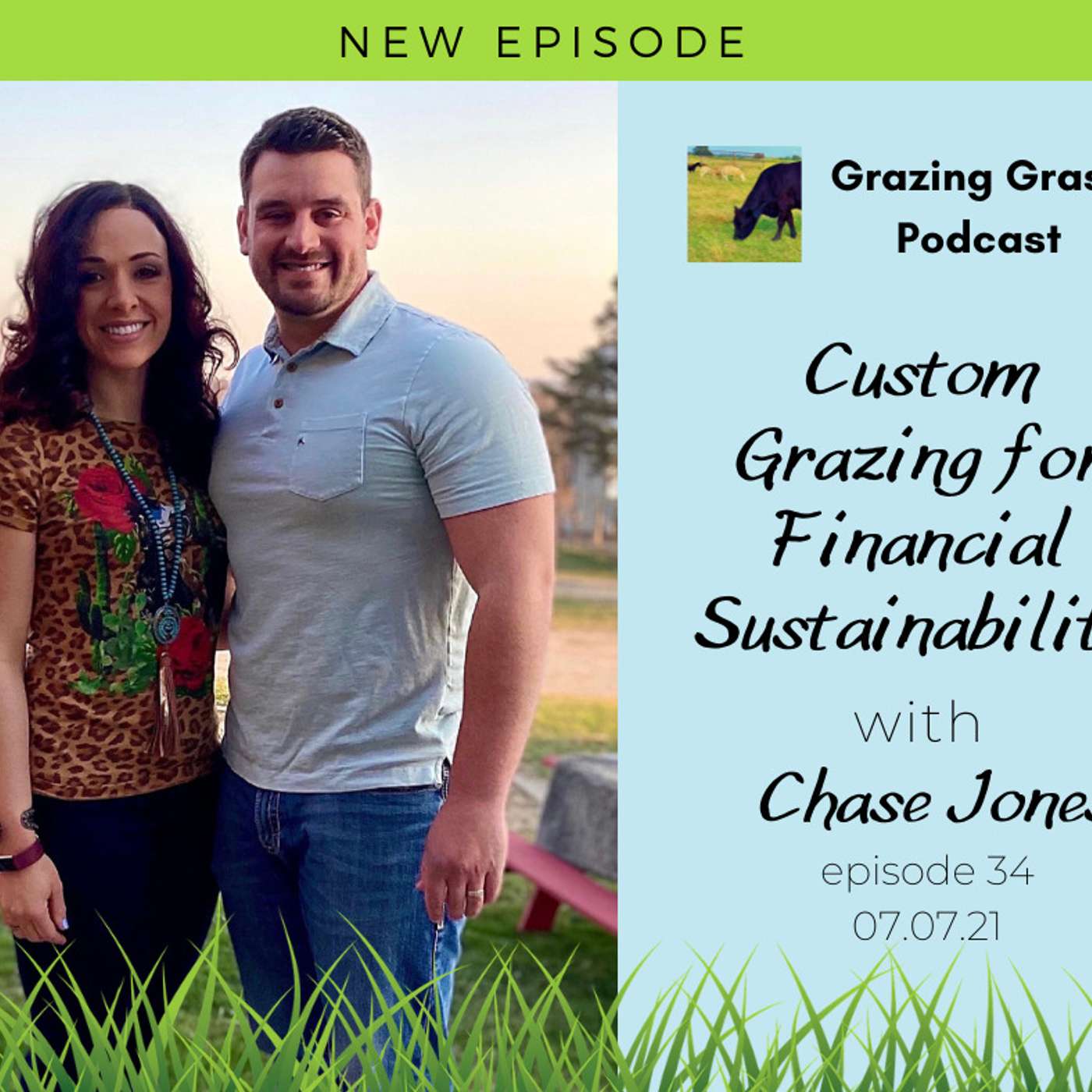Grazing Grass Podcast sharing Regenerative Ag Stories