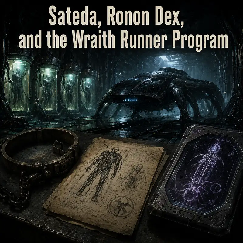 Sateda, Ronon Dex, and the Wraith Runner Program
