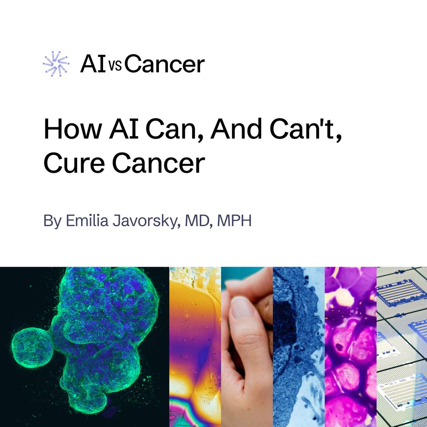 AI vs Cancer - How AI Can, and Can't, Cure Cancer (by Emilia Javorsky)