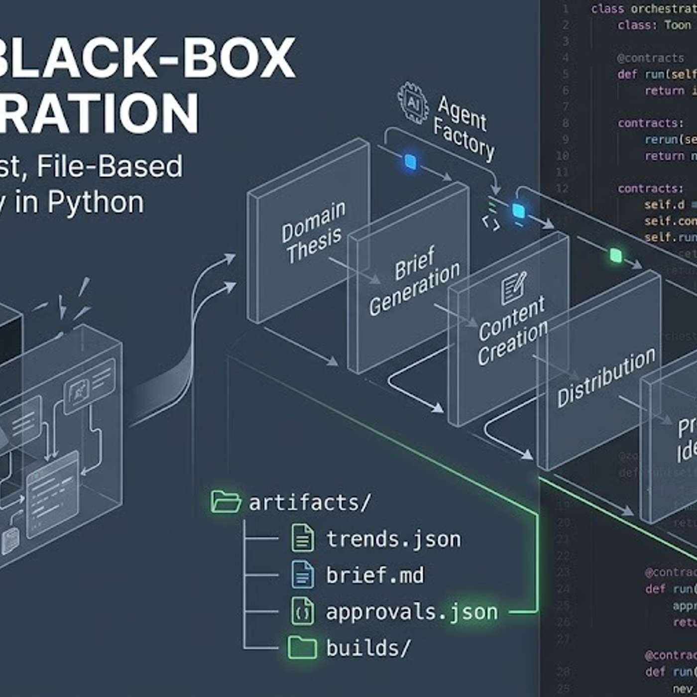 Beyond Black-Box Orchestration: Building a Local-First, File-Based Multi-Agent Factory in Python episode artwork