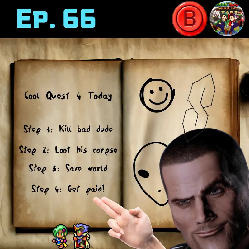 Ep. 66 - The Best Quests in Video Games (ft. Jake and Wulff) | Final Fantasy IV, The Elder Scrolls III: Morrowind, Yakuza 0, Wild Arms 4 and more