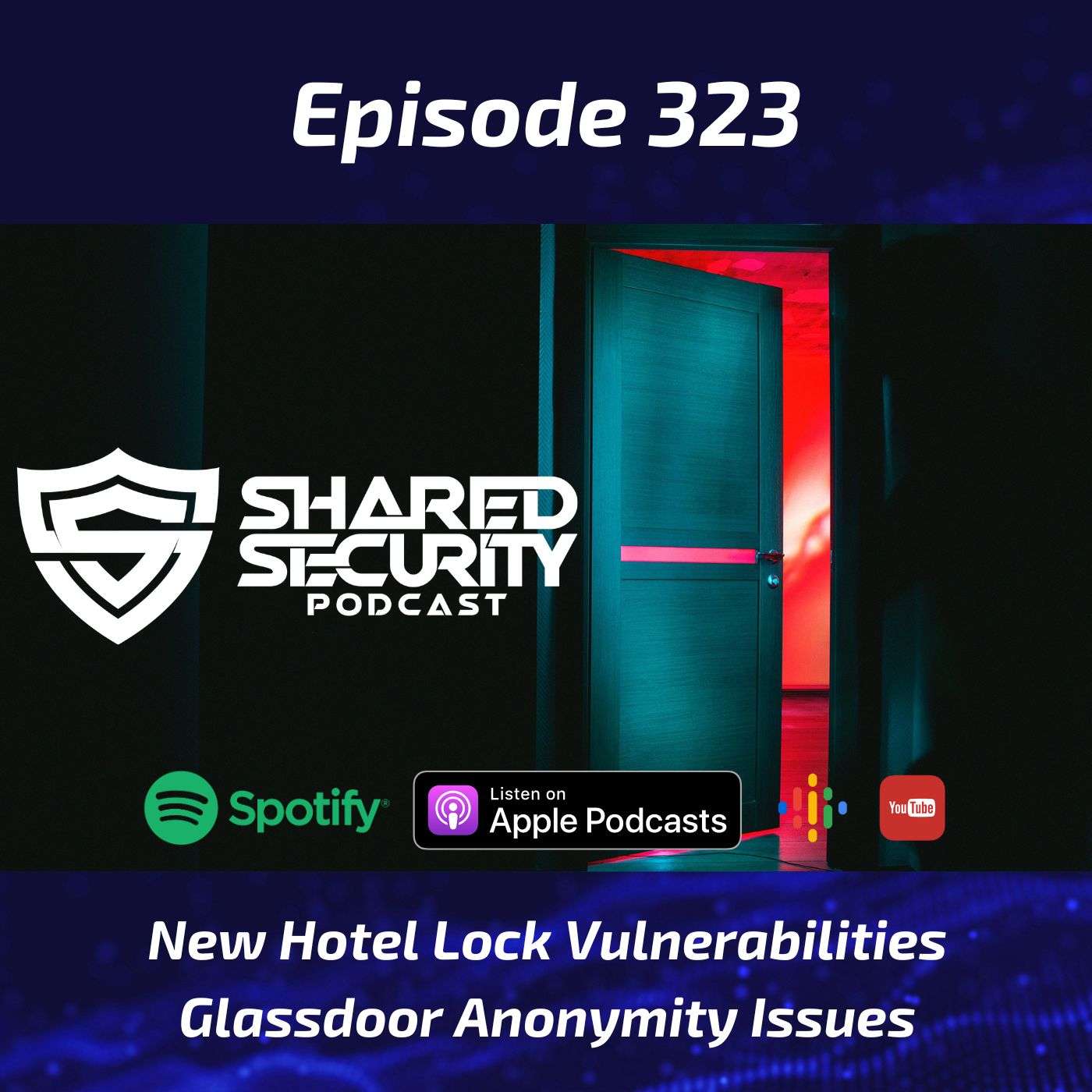 New Hotel Lock Vulnerabilities, Glassdoor Anonymity Issues episode artwork