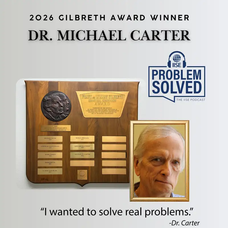 2026 Gilbreth Award Winner Dr. Michael Carter: "I wanted to solve real problems"