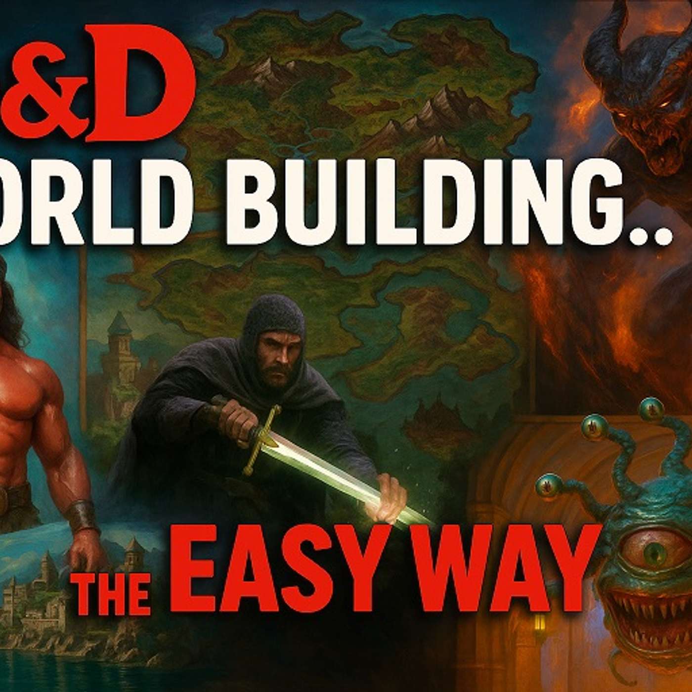 The Easiest Way to Build Your Own D&D World (Without Burning Out)