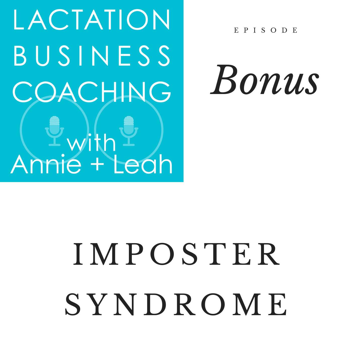 Lactation Business Coaching with Annie and Leah