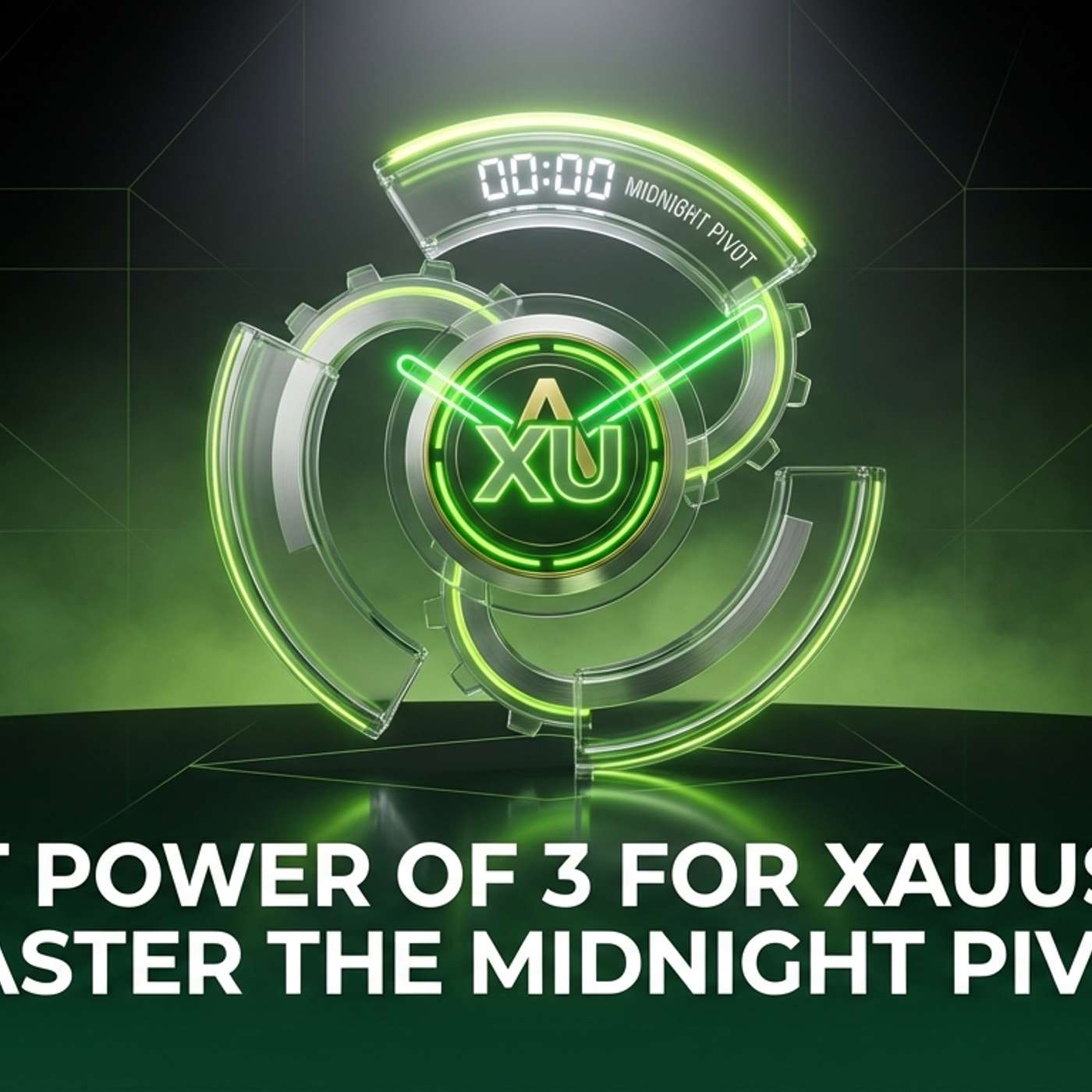ICT Power of 3 for XAUUSD: Master the Midnight Pivot