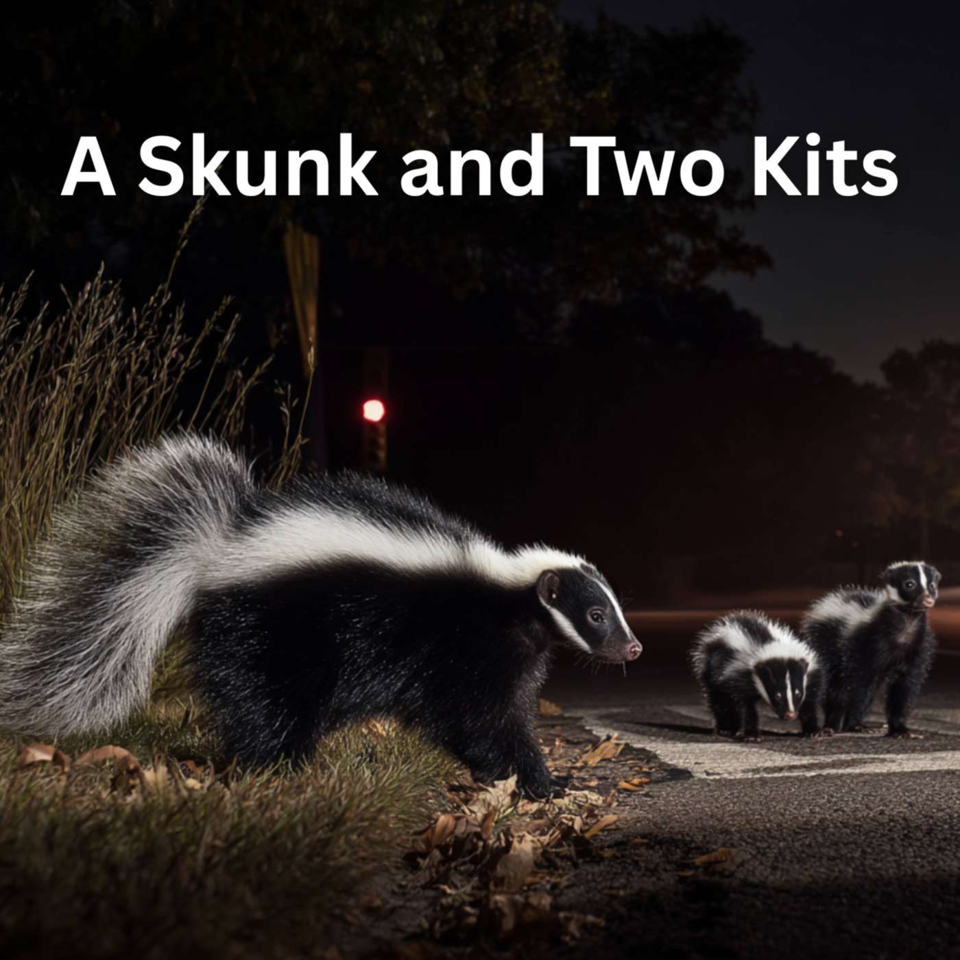 Day 33 – A Skunk and Two Kits episode artwork