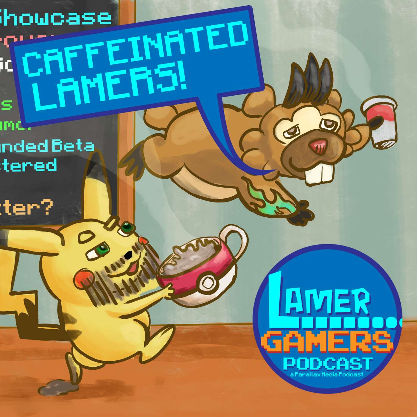 Caffeinated Lamers! episode artwork