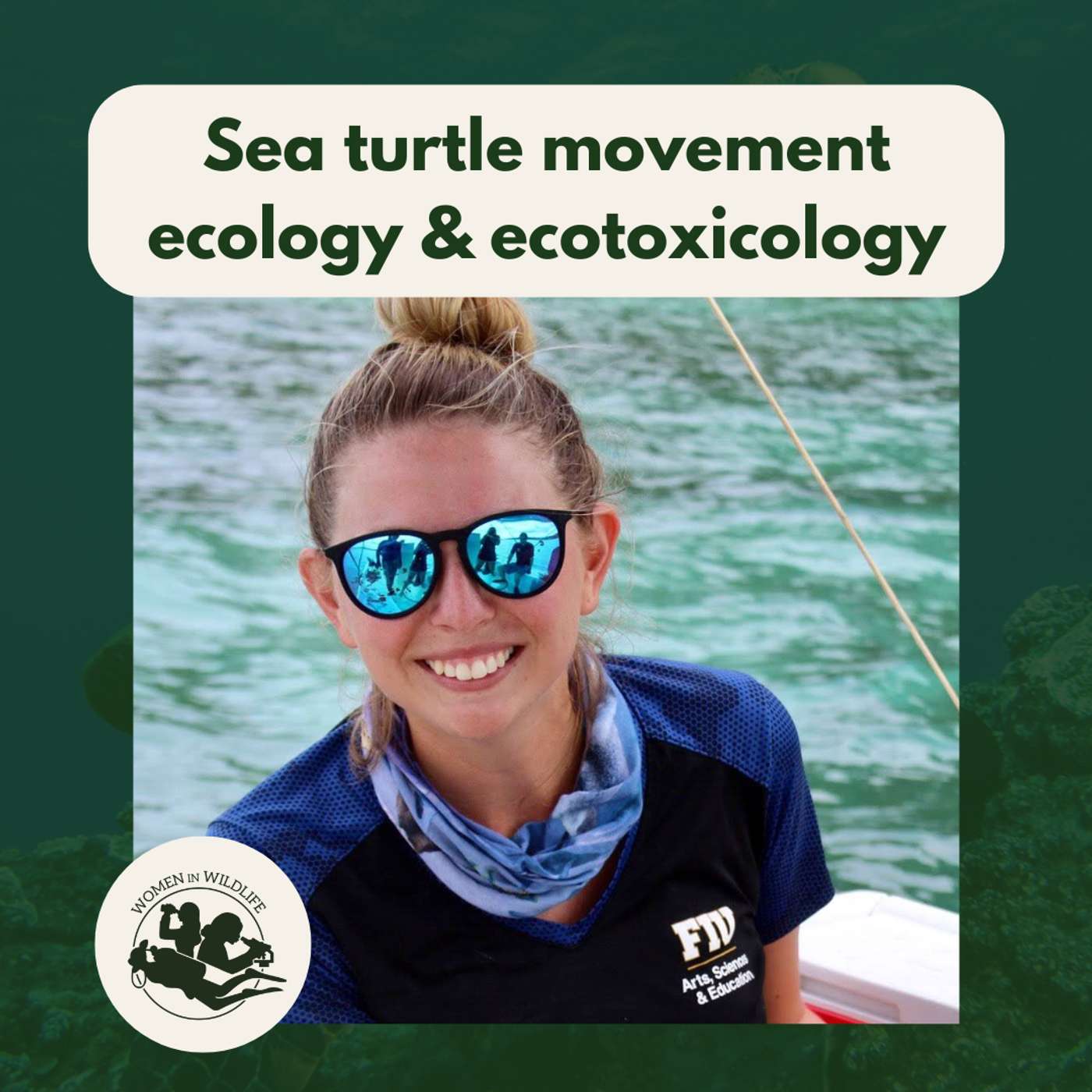 Sea turtle movement ecology and ecotoxicology research with Dr Liberty Boyd Sea turtle movement ecology and ecotoxicology research with Dr Liberty Boyd