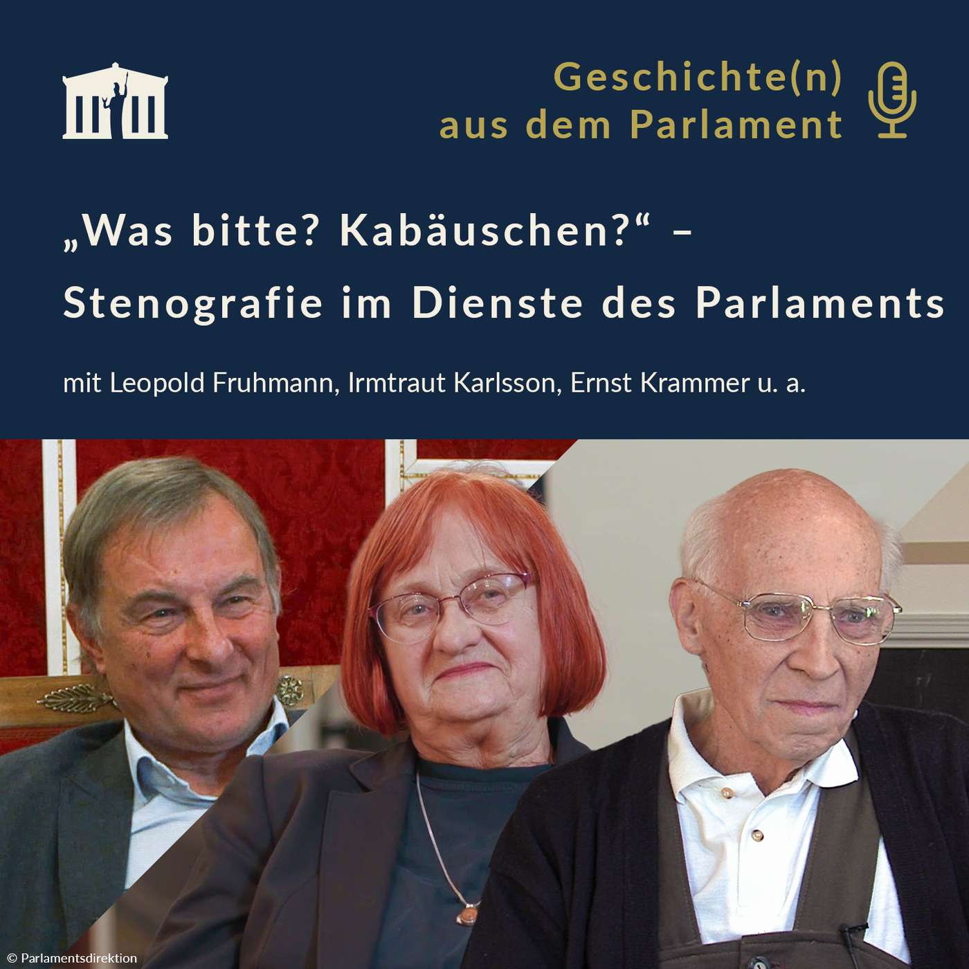 Was bitte? Kabäuschen?“ – Stenografie im Dienste des Parlaments episode artwork