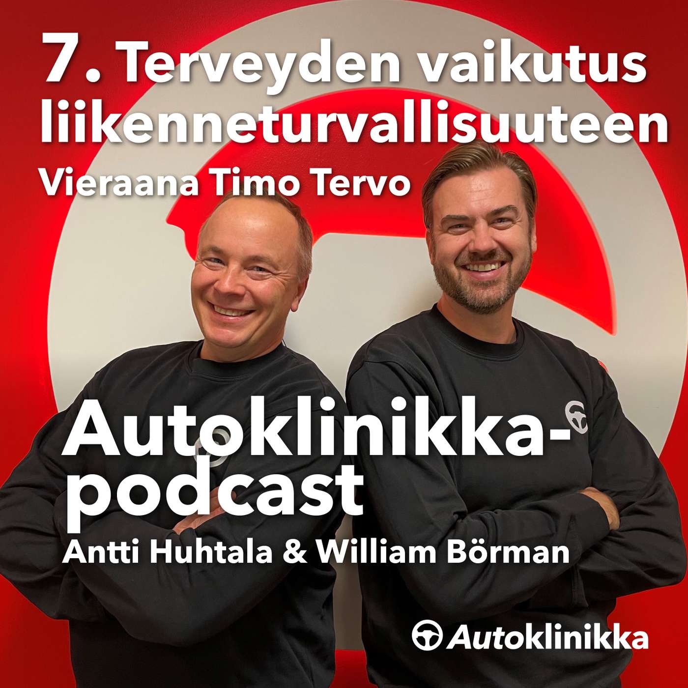 #7- Terveyden vaikutus liikenneturvallisuuteen Vieraana Timo Tervo episode artwork