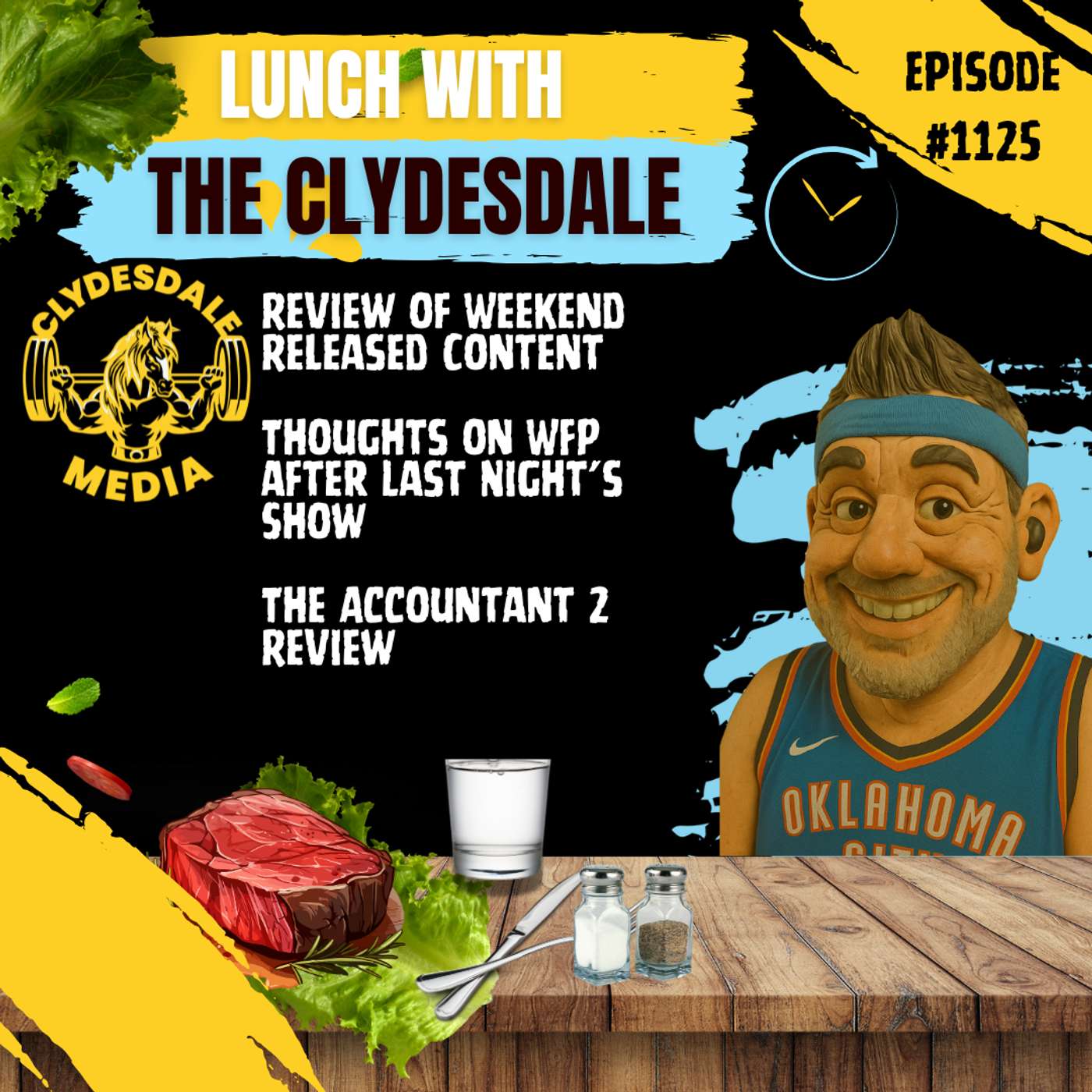Lunch with the Clydesdale - Let's Talk about the Flurry of Content that Came out this Weekend episode artwork