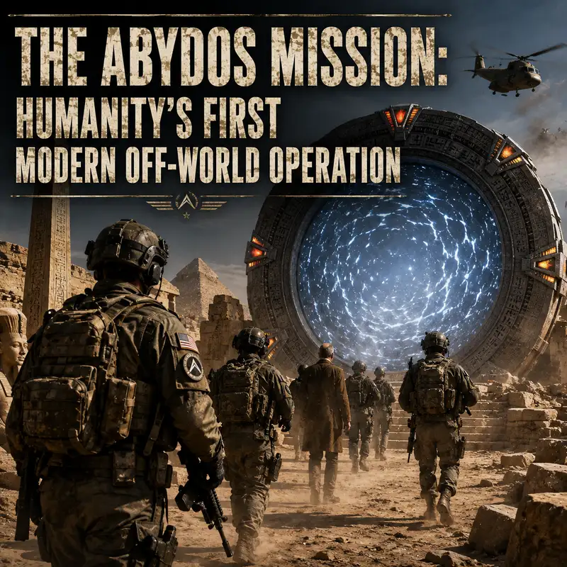 The Abydos Mission: Humanity’s First Modern Off-World Operation