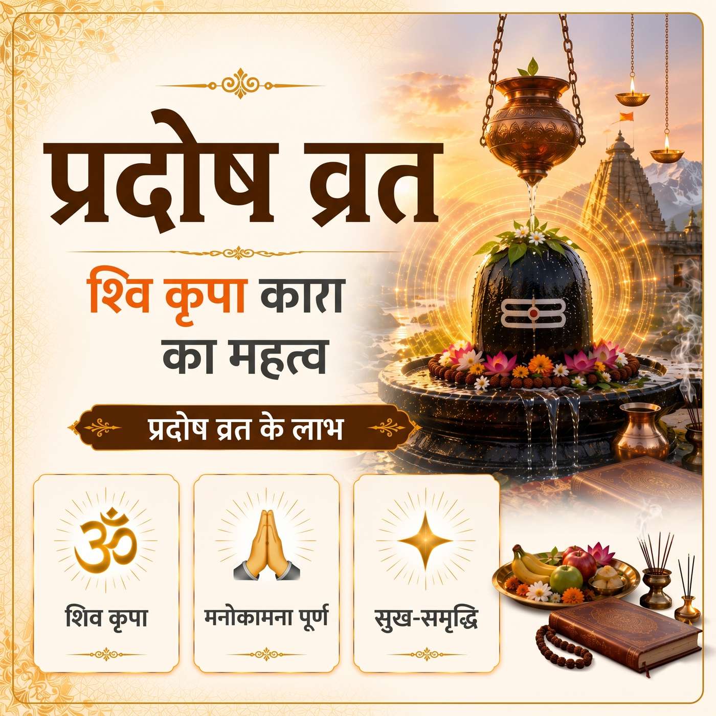 प्रदोष व्रत में शिव कृपा कैसे पाएं? 🔱 ये रहस्य जानकर बदल जाएगा जीवन | Pradosh Vrat Mahatva | Hindi episode artwork