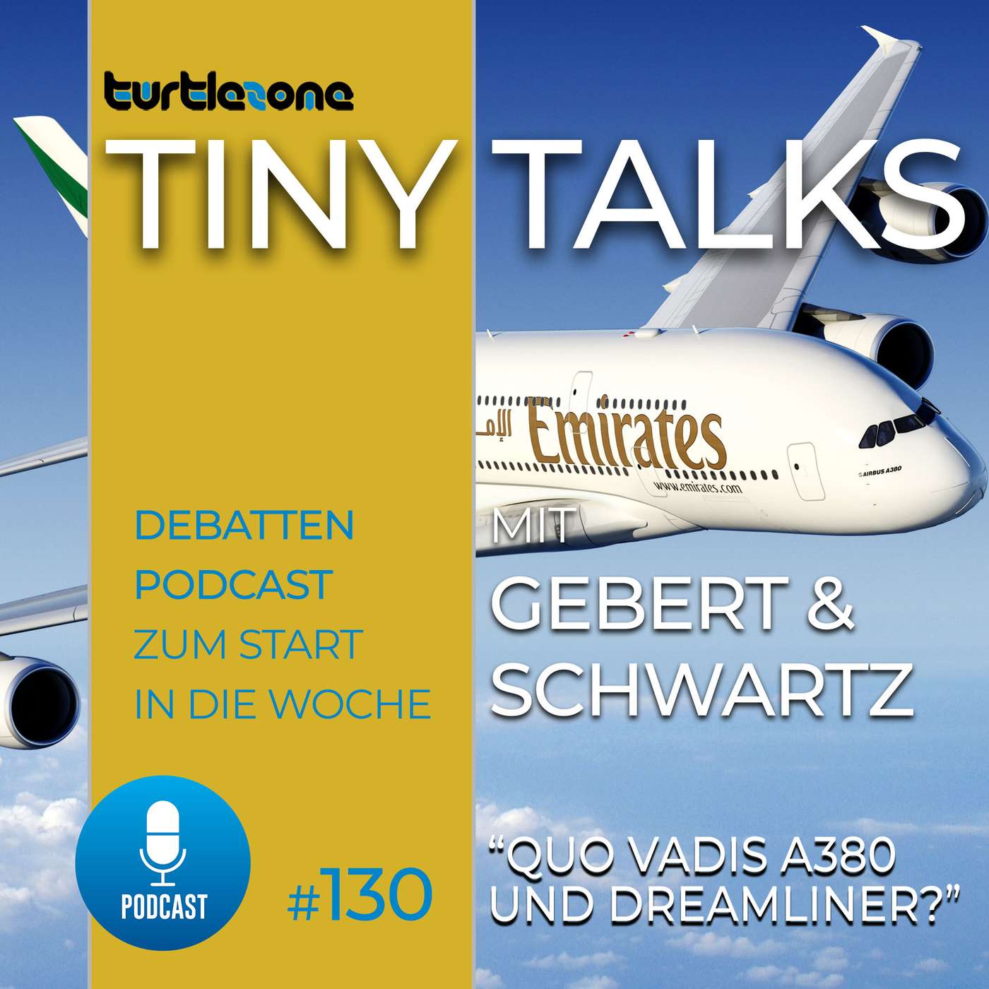 Turtlezone Tiny Talks - Der Debatten-Podcast mit Gebert und Schwartz