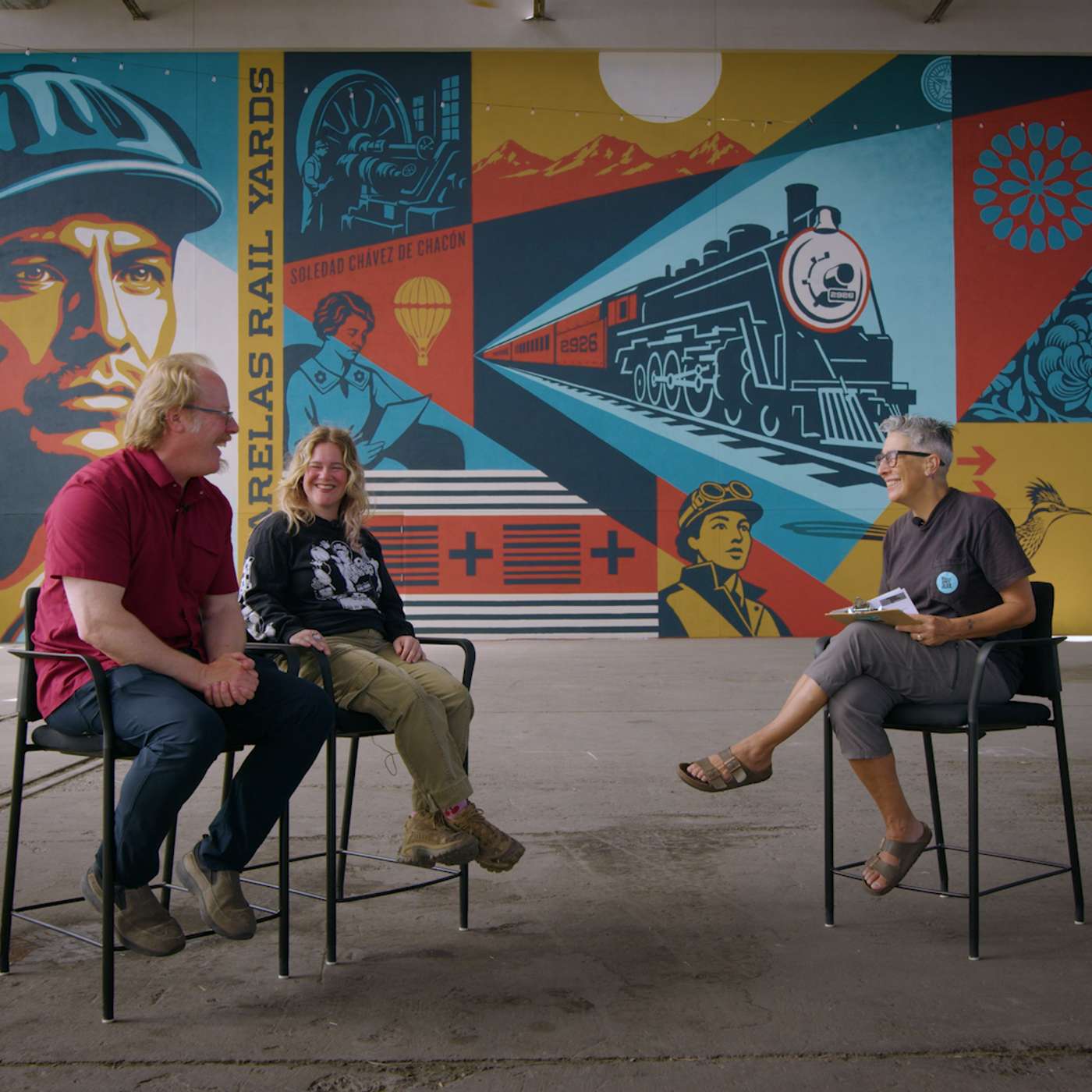 Take Another Look - Episode 31: People Power Mosaic - At The Rail Yards episode artwork