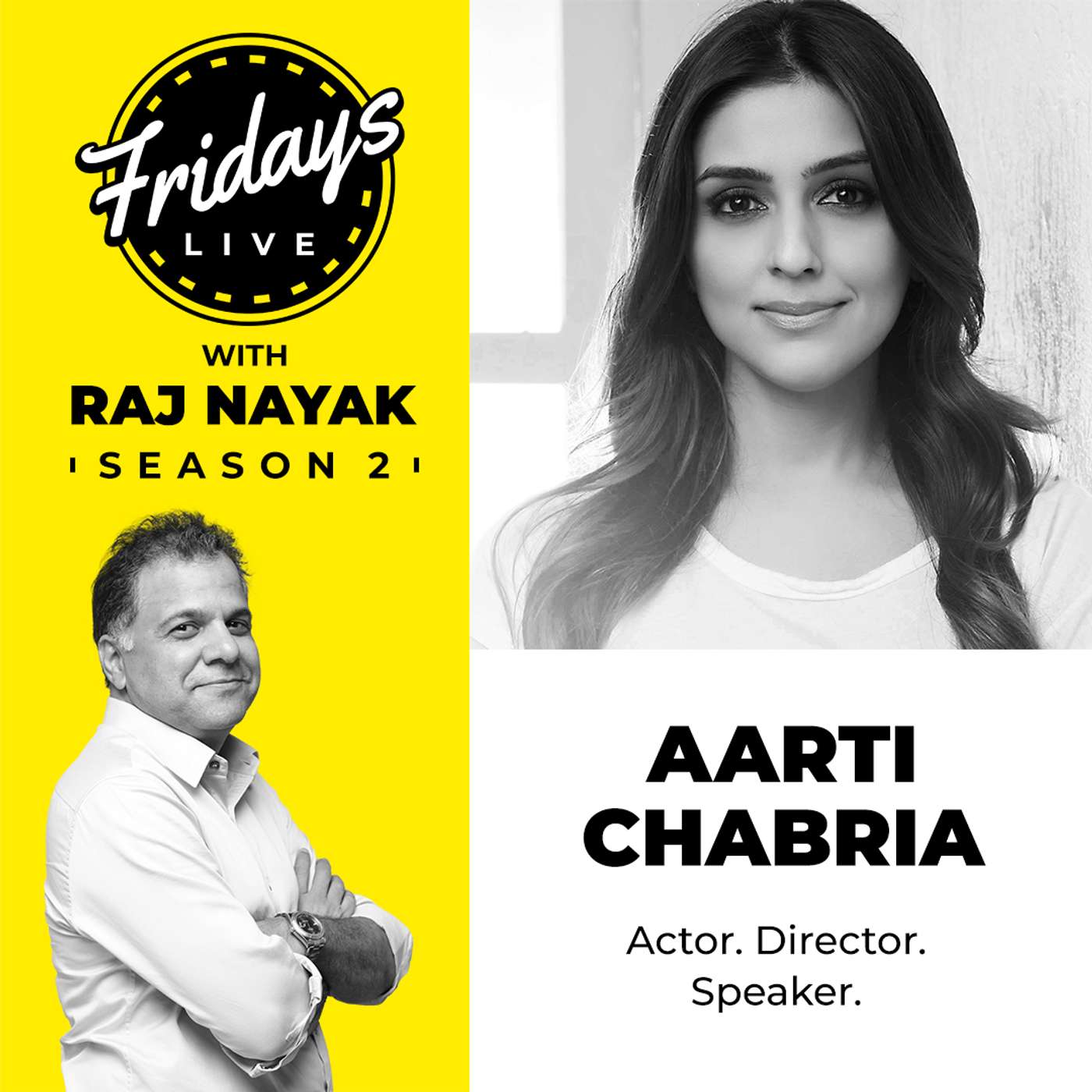 Fridays Live with Raj Nayak  - S2 EP22 feat. Aarti Chabria episode artwork
