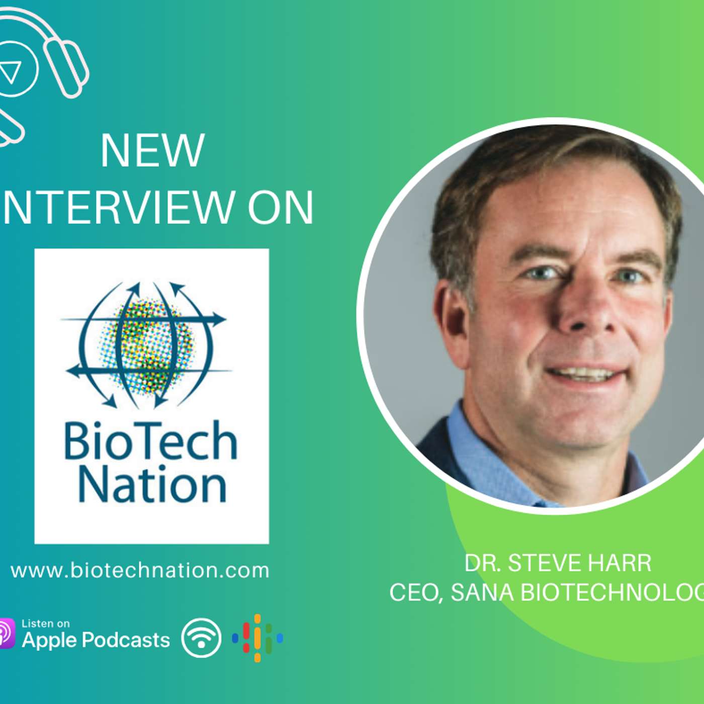 Insulin Cells WITHOUT Immunosuppressants... Dr. Steve Harr, CEO, Sana Biotechnology