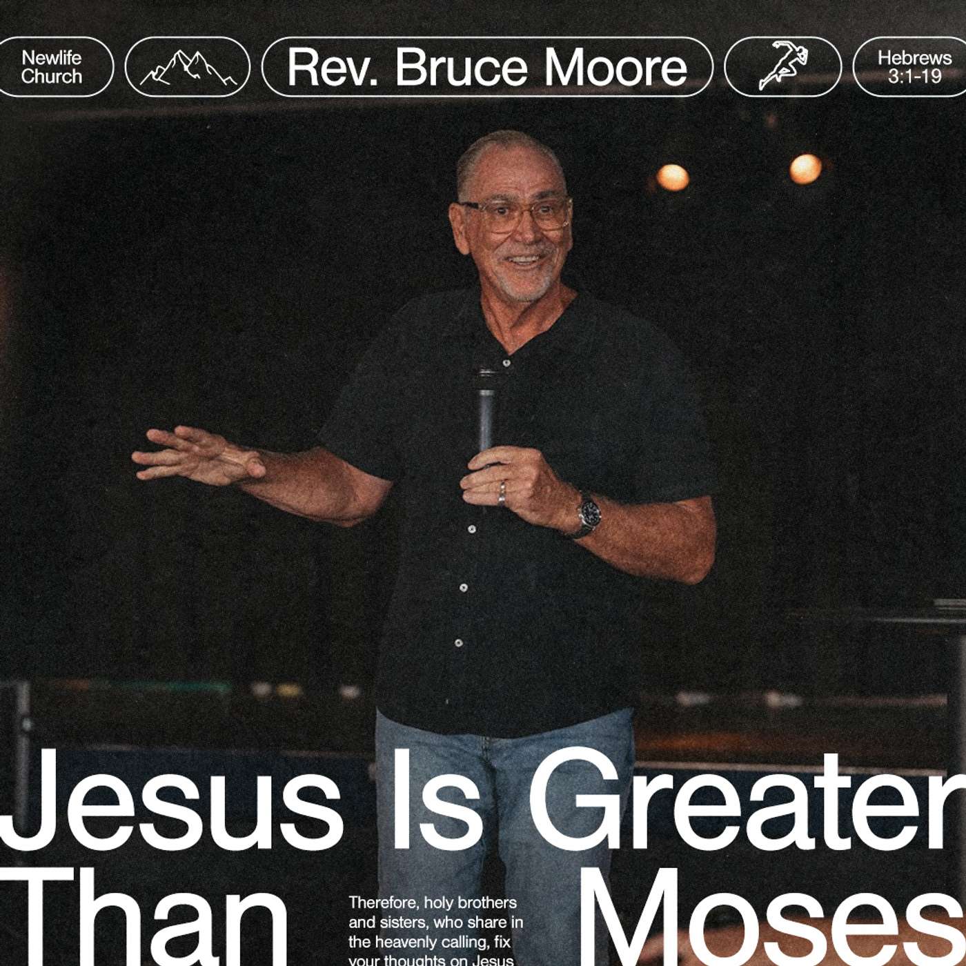 Hebrews: Jesus Is Greater Than Moses (3:1-19) episode artwork