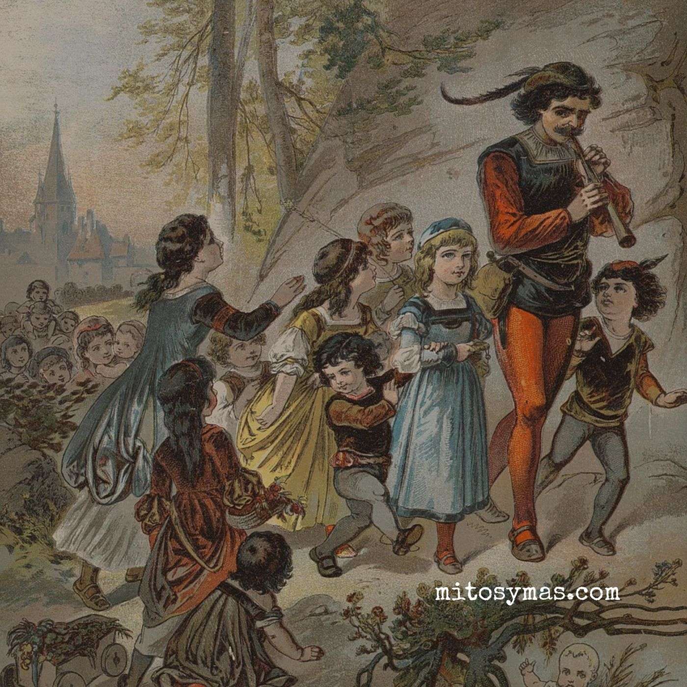 La increíble historia del flautista de Hamelin.