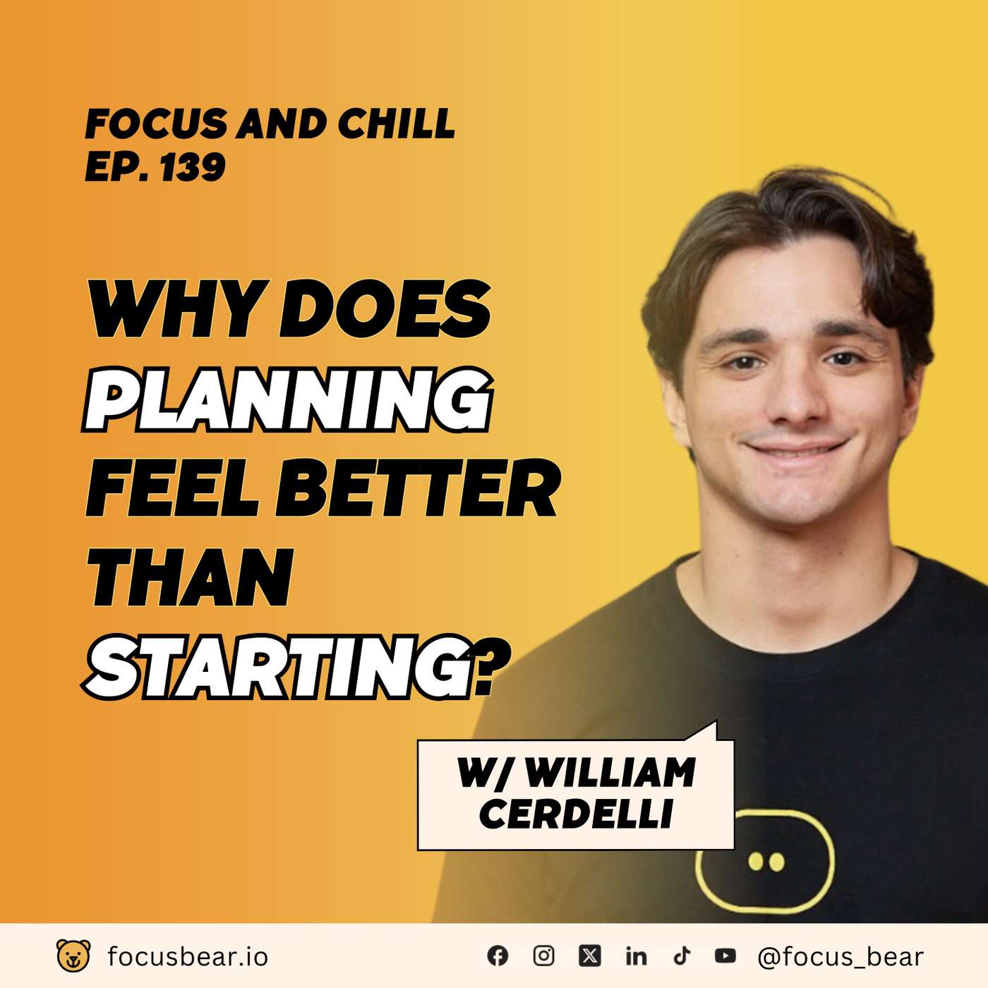 Play Are You Planning Your Work More Than You're Doing It? | ADHD & Start-up Building with William Cerdelli