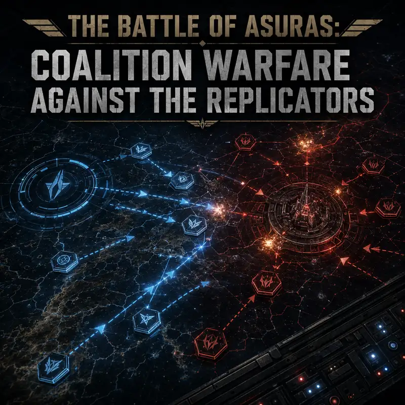 The Battle of Asuras: Coalition Warfare Against the Replicators