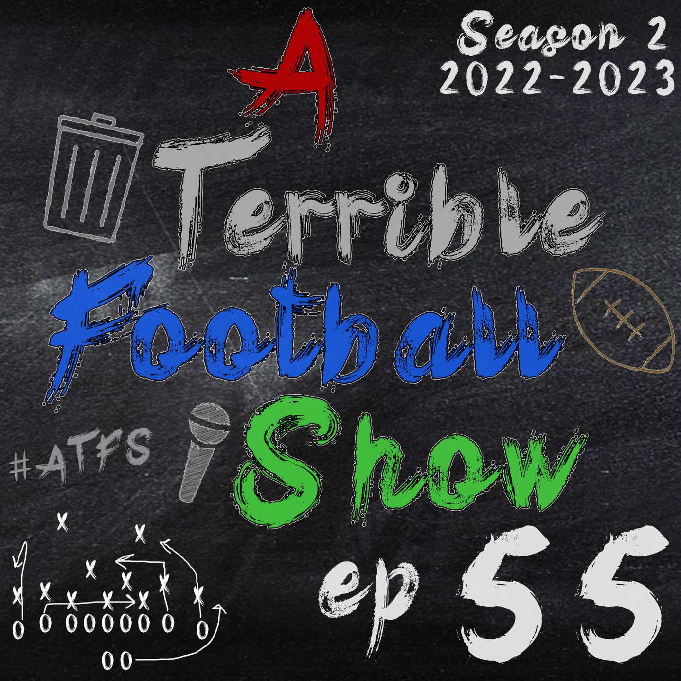 Worst weekend of officiating ever? THE CONVO IS LOUD FOR THE NFL | ATFS 55 episode artwork