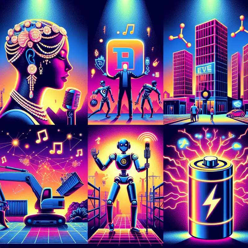 TikTok's Luxury Move, AI Alliances in the UAE, Amazon's Robotic Revolution, AI in Hip-Hop and the Battery Tech Revolution