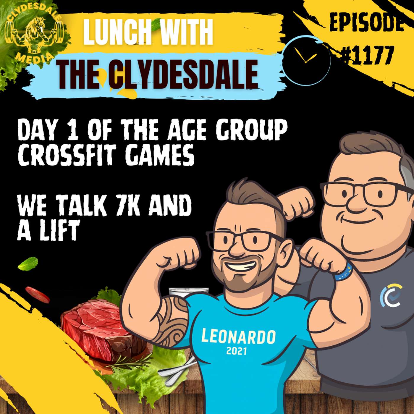Lunch with the Clydesdale - Day 1 at the Age Group CrossFit Games episode artwork