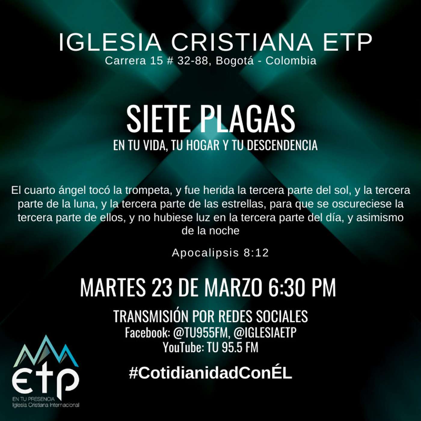 Charlas Iglesia ETP | Pastores Luis Salas y Jeannette Noguera, Iglesia ETP