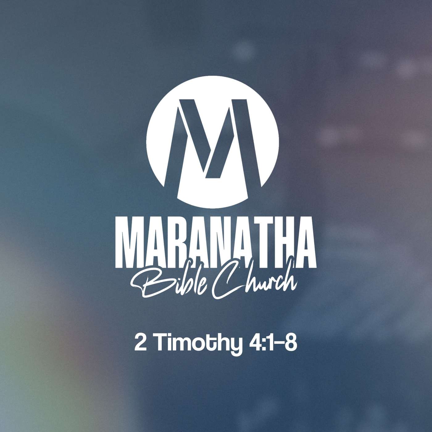 30th Anniversary Month: 2 Timothy 4:1-8