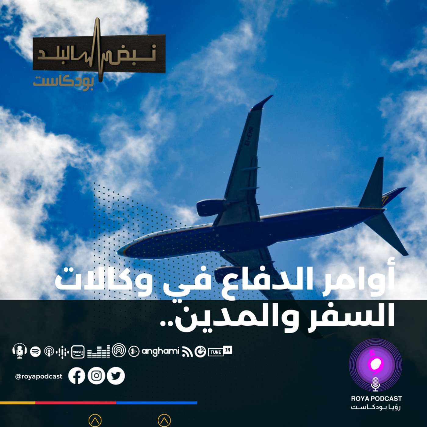 أوامر الدفاع في وكالات السفر والمدين..