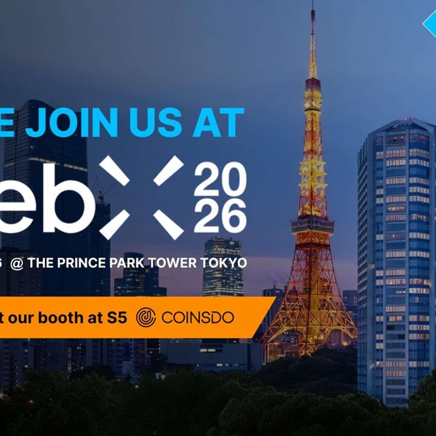 CoinsDo to Exhibit at WebX 2026, Bringing Non-custodial Wallet Infrastructure to Asia's Largest Web3