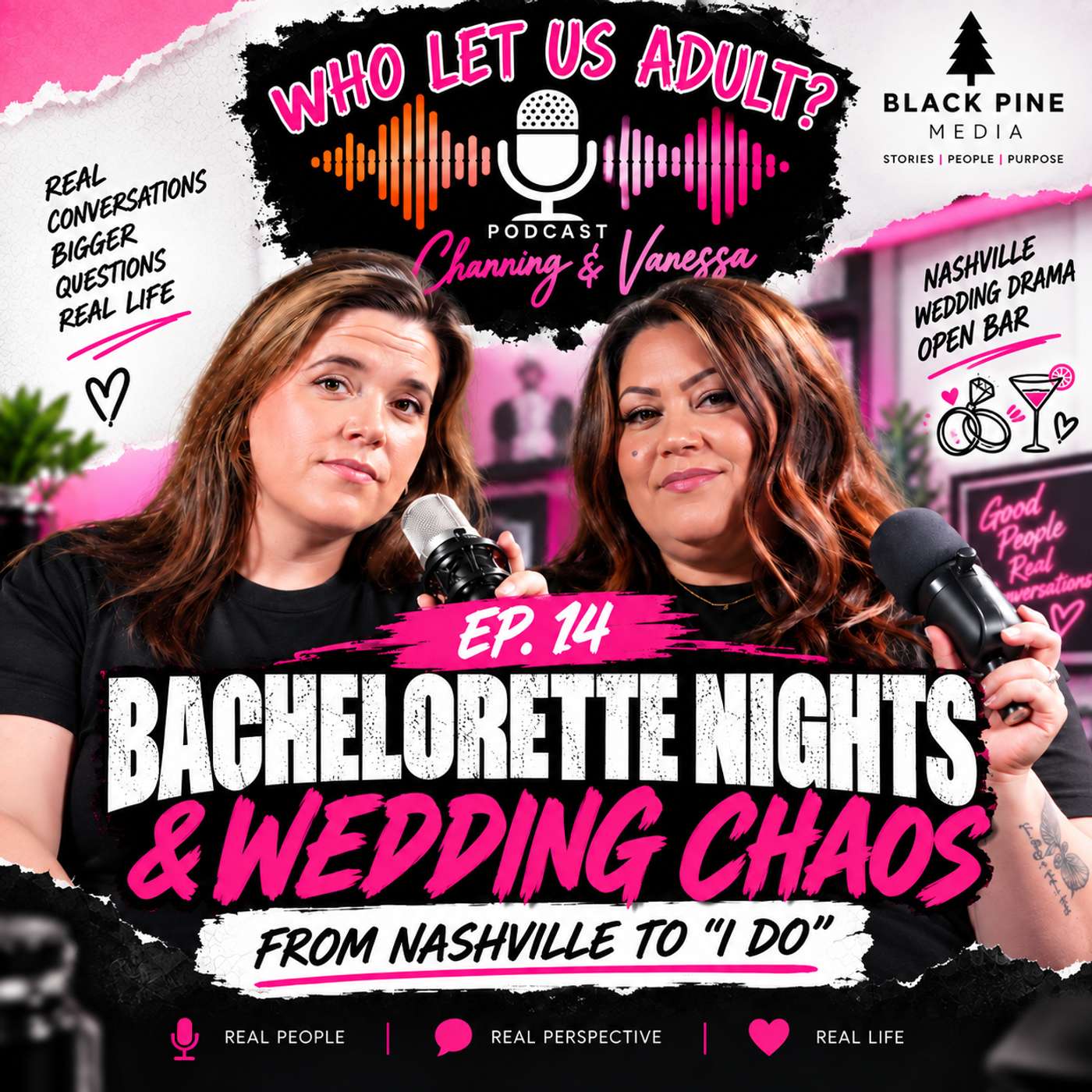 EP. 14 — Bachelorette Nights & Wedding Chaos: From Nashville to “I Do” episode artwork