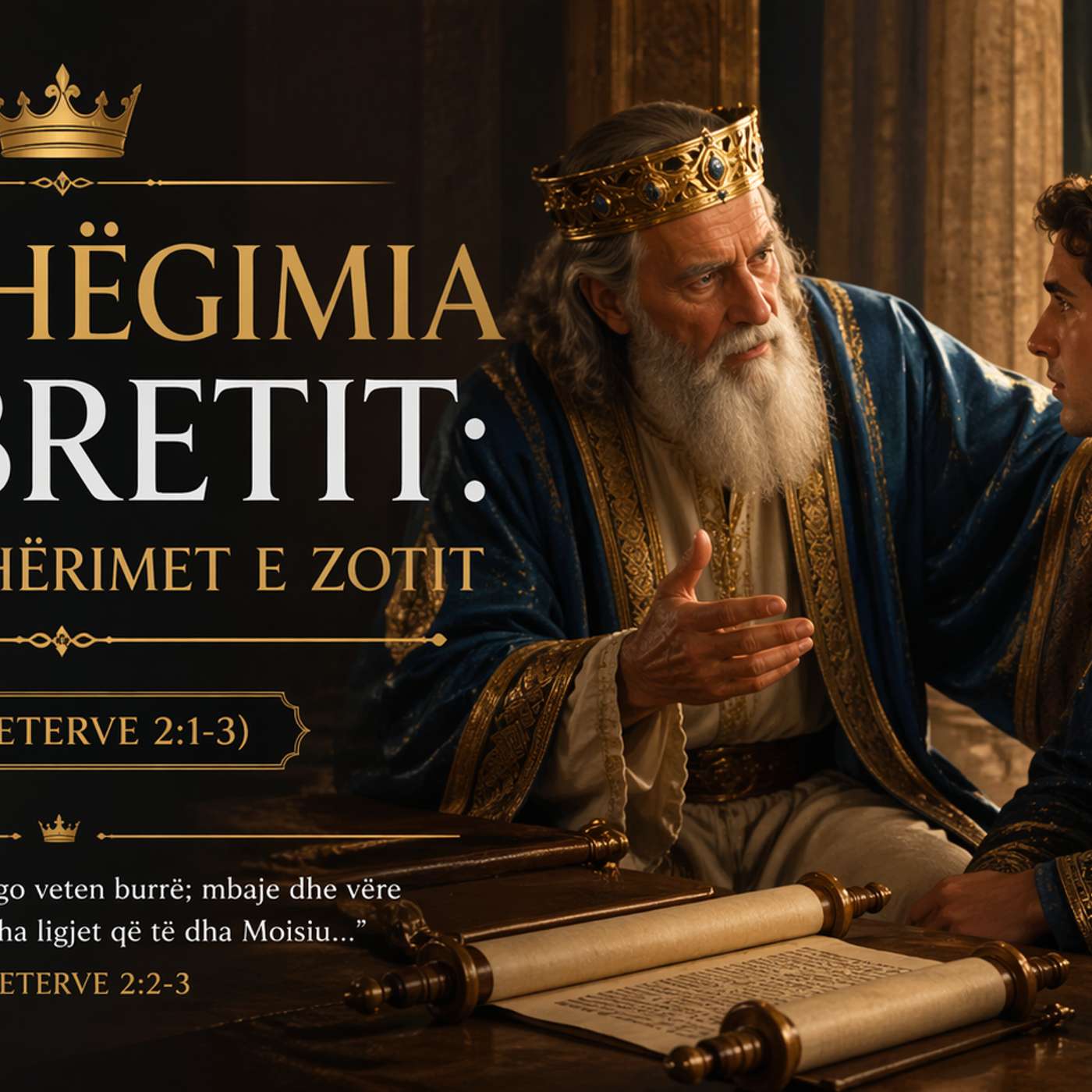 “Trashëgimia e Mbretit: Ec në Urdhërimet e Zotit episode artwork
