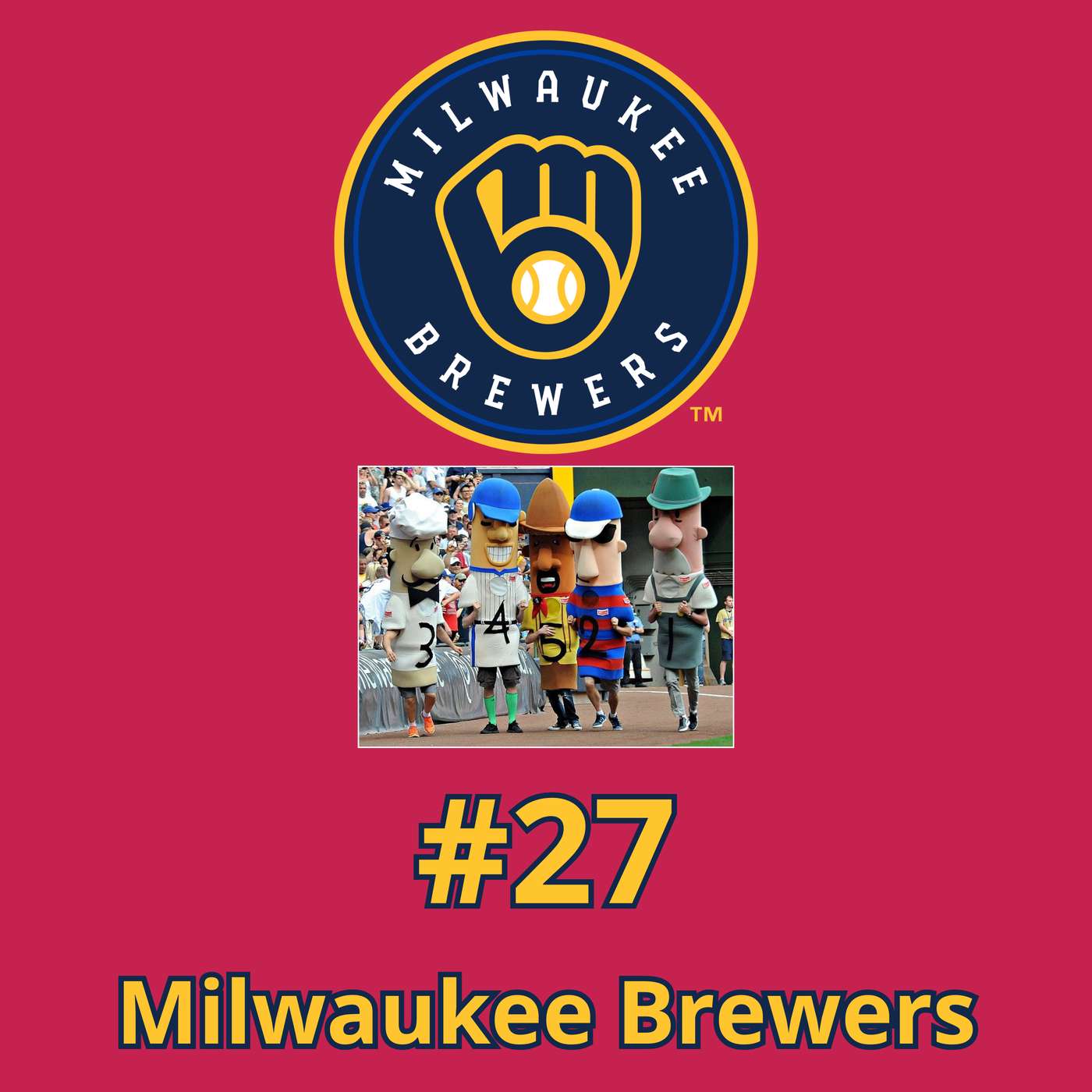 Saison 2026 - Milwaukee Brewers - Compte Plein #27 Saison 2026 - Milwaukee Brewers - Compte Plein #27