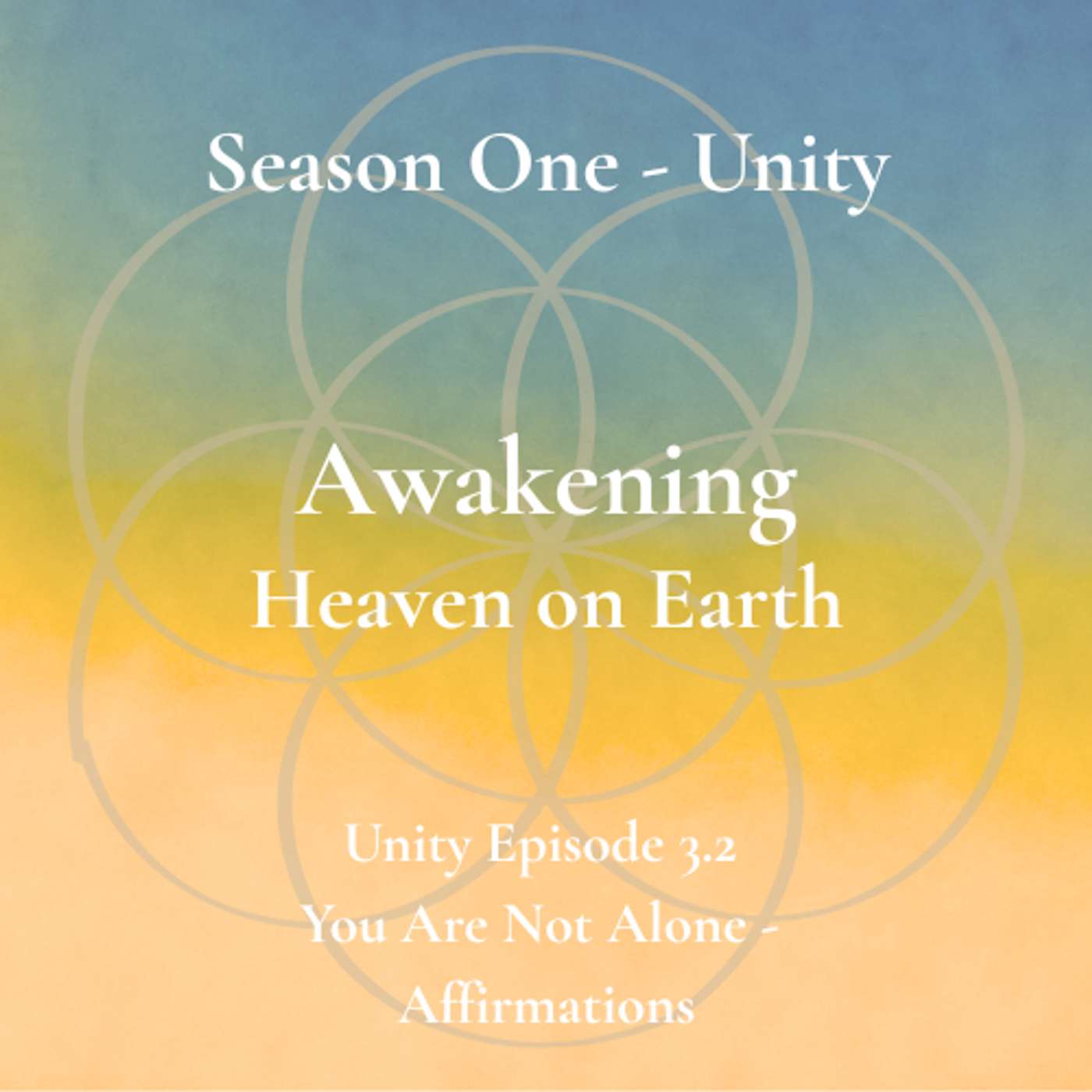 Unity Episode 3.2 - You Are Not Alone - Affirmations episode artwork