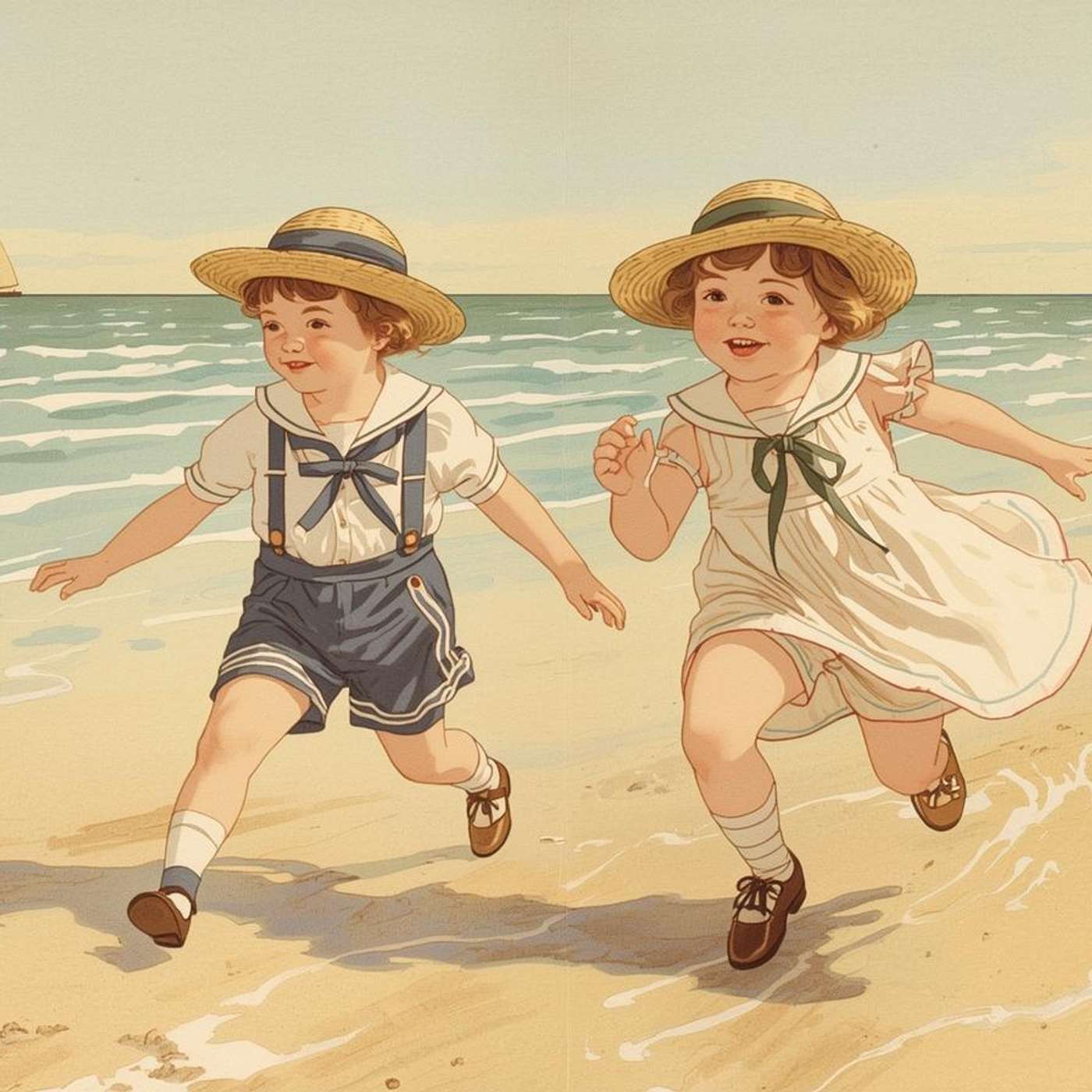 The Bobbsey Twins at the Seashore (Unabridged) cover art