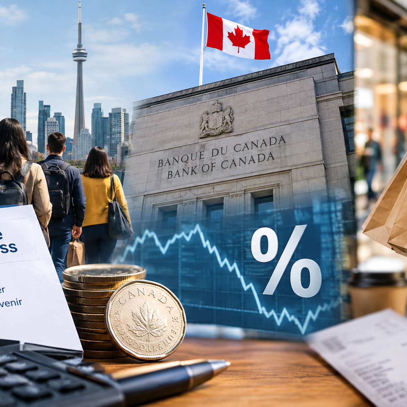 ECONOMIE - Immigration, taux d'intérêt, consommation : où va l'économie canadienne?