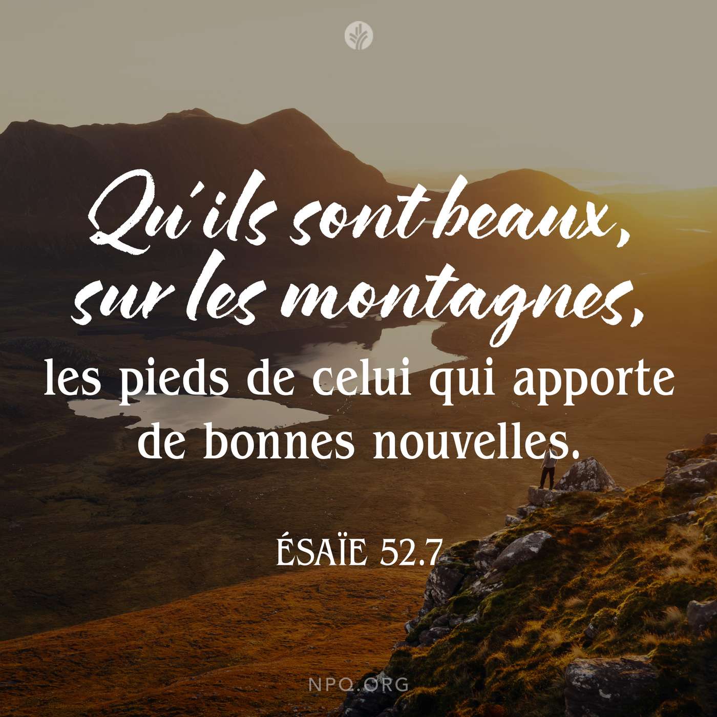 Apporter de bonnes nouvelles