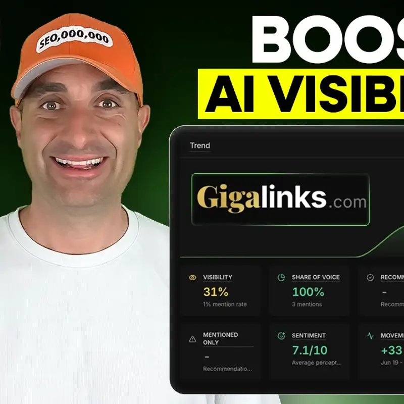 GigaLinks Explained: Using GigaLinks.com to Boost AI Visibility and LLM Citations (James Dooley Interviews Damyan Zagorski)