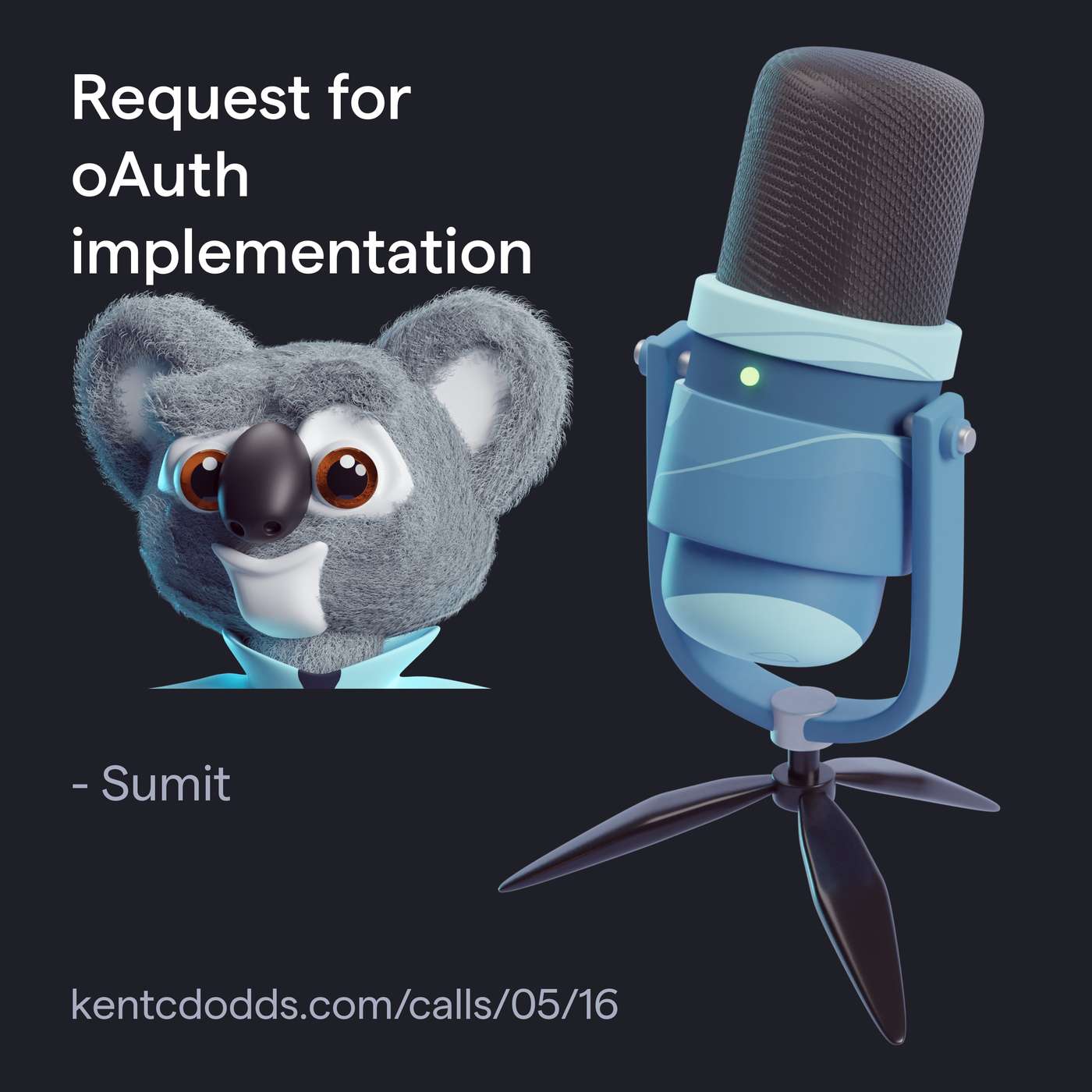 Request for oAuth implementation