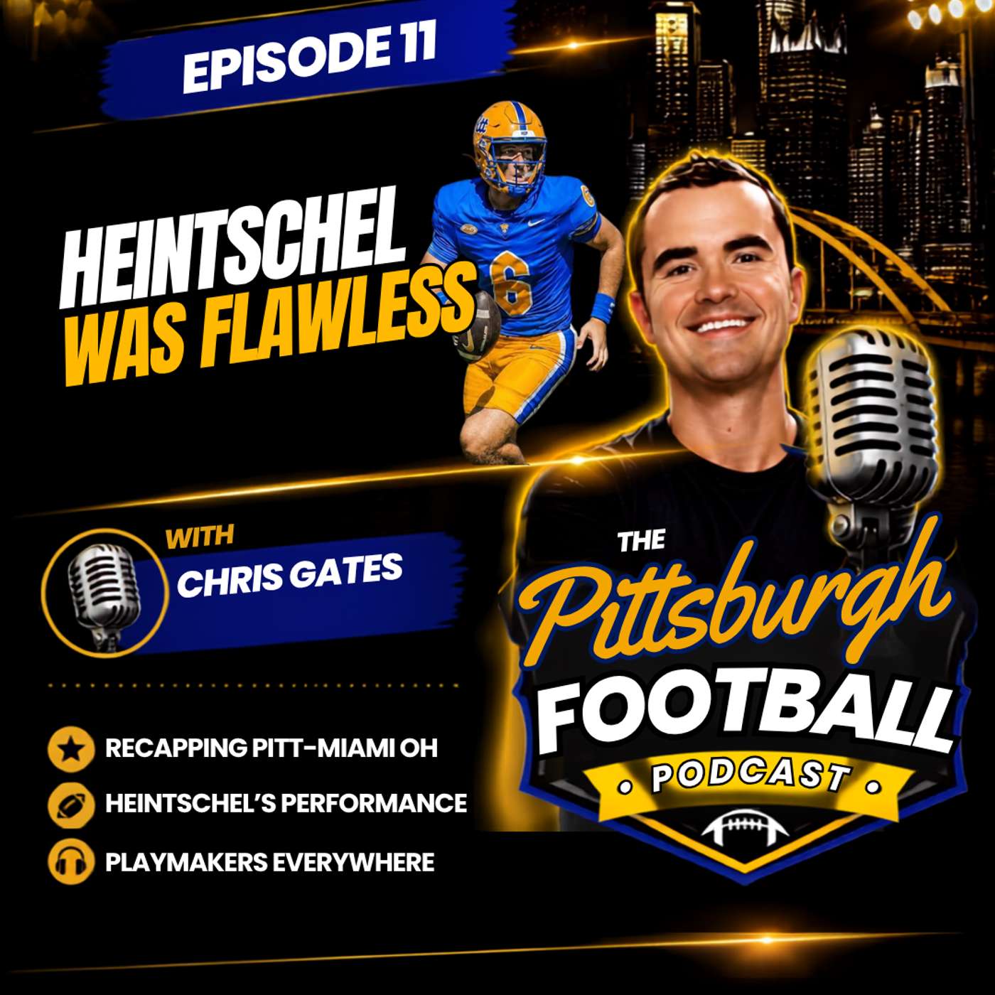 11. Mason Heintschel Was Damn Near Perfect | Pitt Football Rolls Past Miami (Ohio) episode artwork