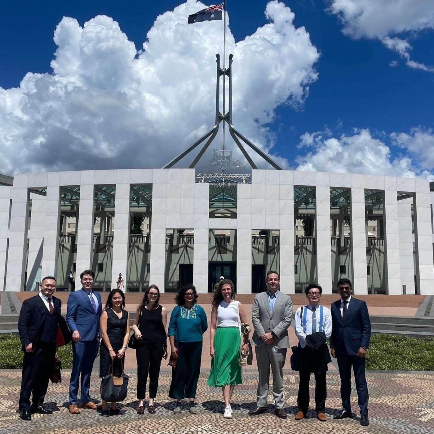 Four Quad think tank experts walk into the briefing room…