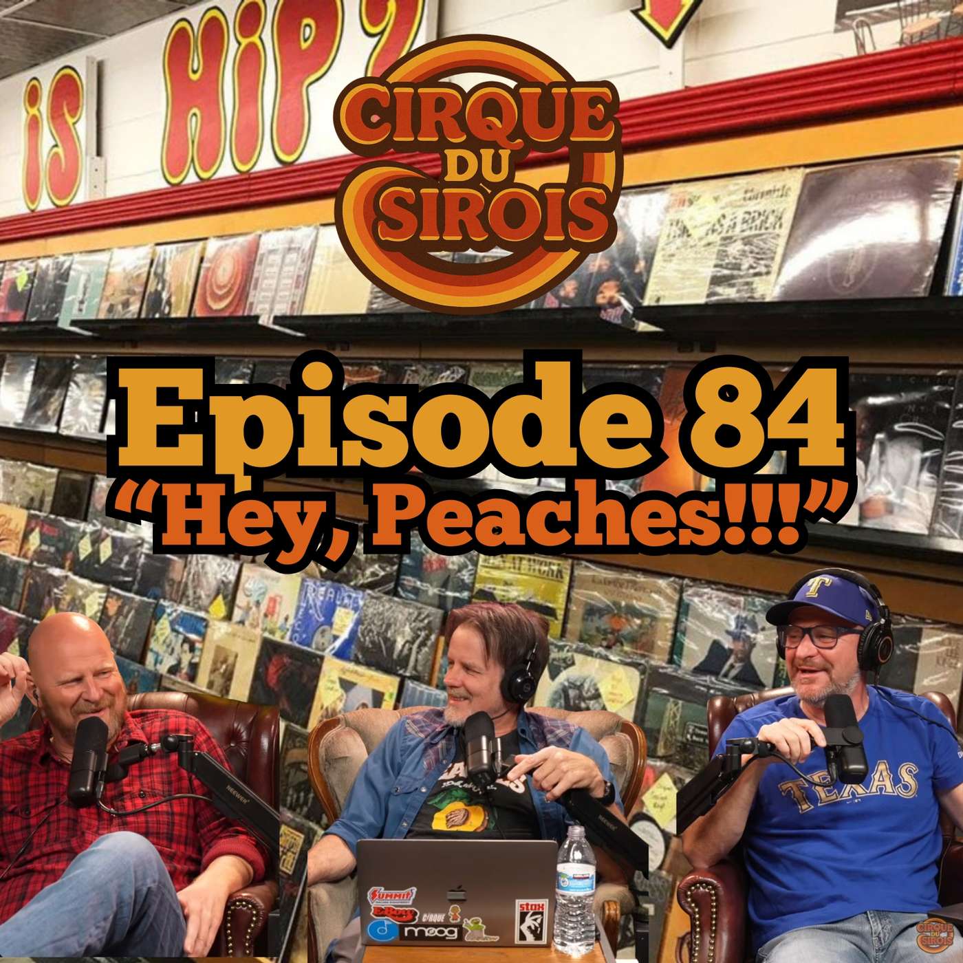 "Hey, Peaches!!!" "Hey, Peaches!!!"