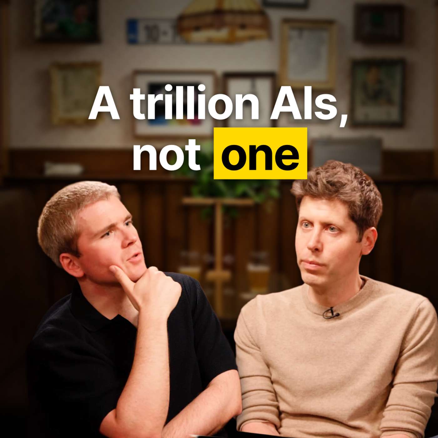 Why Sam Altman is against a single superintelligence Episode cover